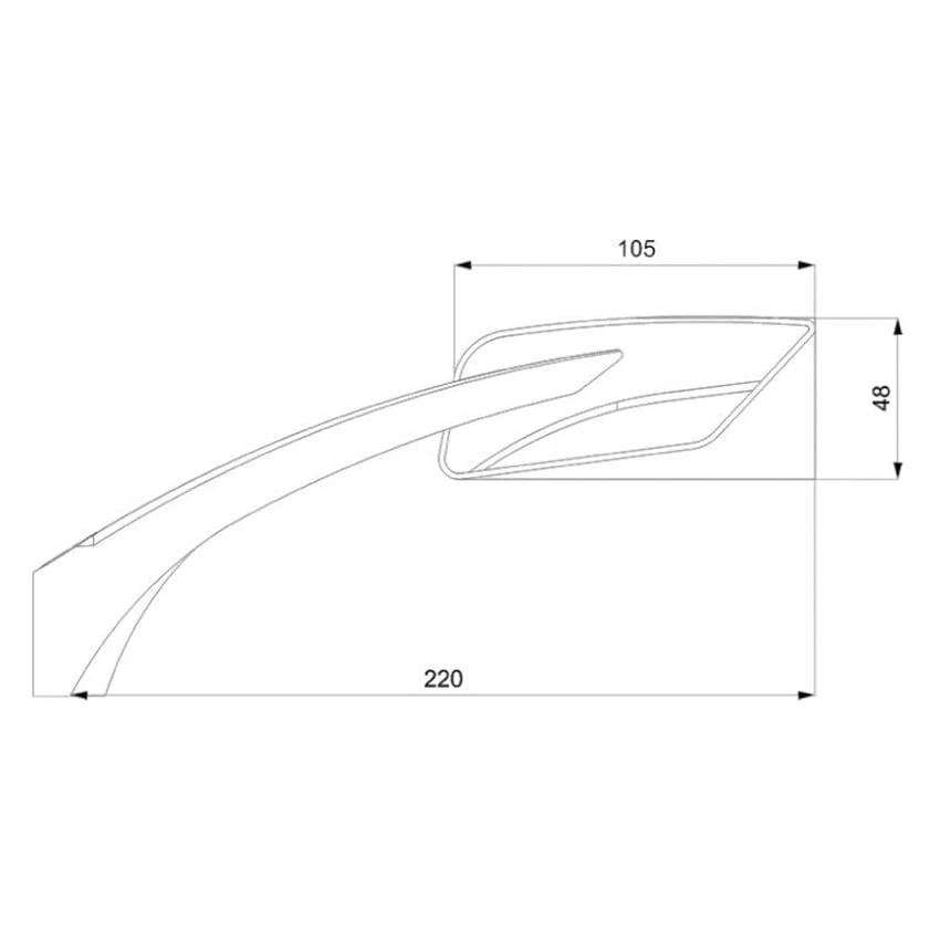 Barracuda E-Version B-Lux Mirrors - Afbeelding 5