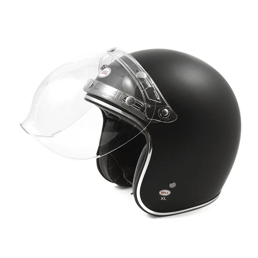 Bihr Flip Up Adapter Bubble Visor - Afbeelding 3