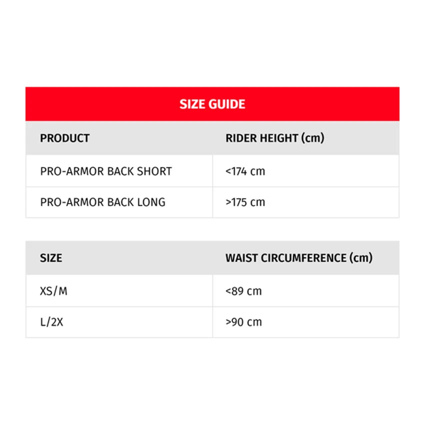 Dainese Pro-Armor Back Short 2.0 - Afbeelding 2