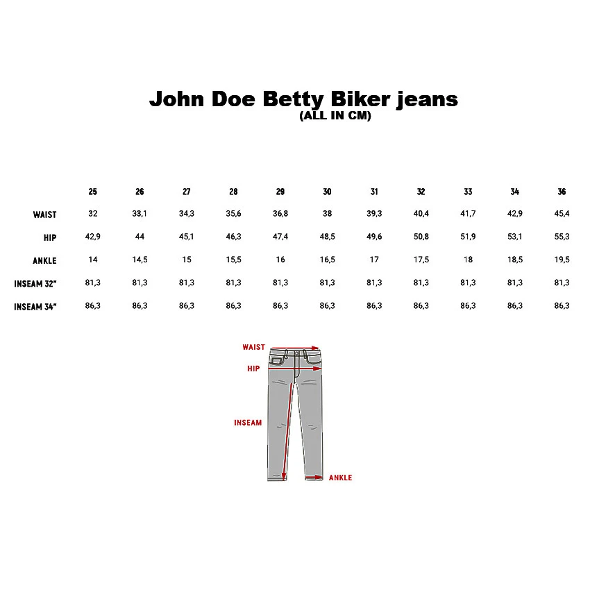John Doe Betty Biker Jeans Light Grey - Afbeelding 11