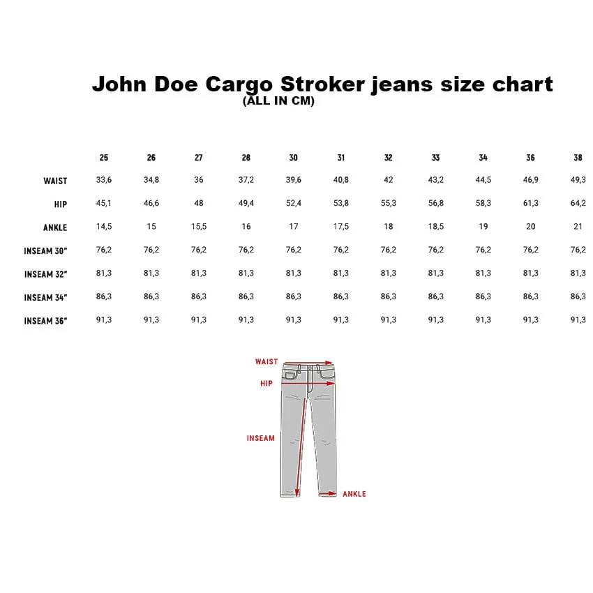 John Doe Cargo Stroker Black XTM - Afbeelding 5