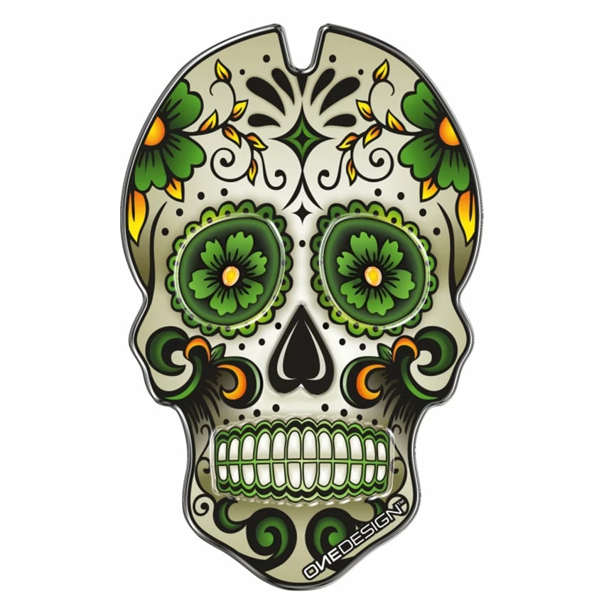 OneDesign Tank Pad Gold Skull - Afbeelding 2