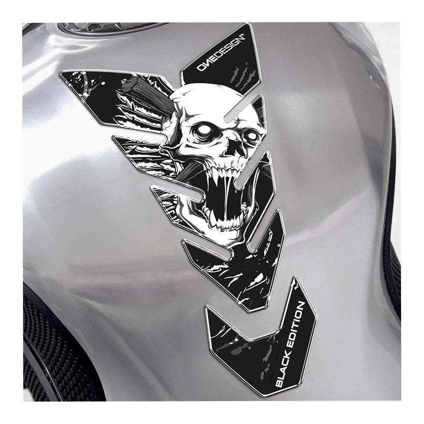 OneDesign Tank Pad Skull Black Edition - Afbeelding 7
