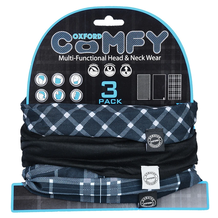 Oxford Comfy Set Black-White-Tartan - Afbeelding 5