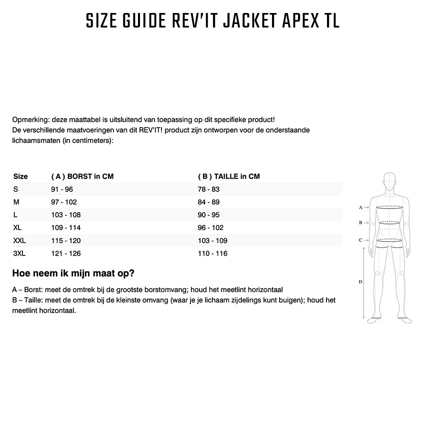 Rev'it Samples Jacket Apex TL - Afbeelding 3