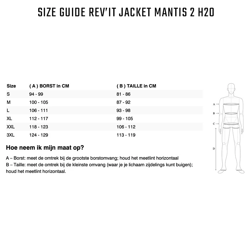 Rev'it Samples Jacket Mantis 2 H2O - Afbeelding 5